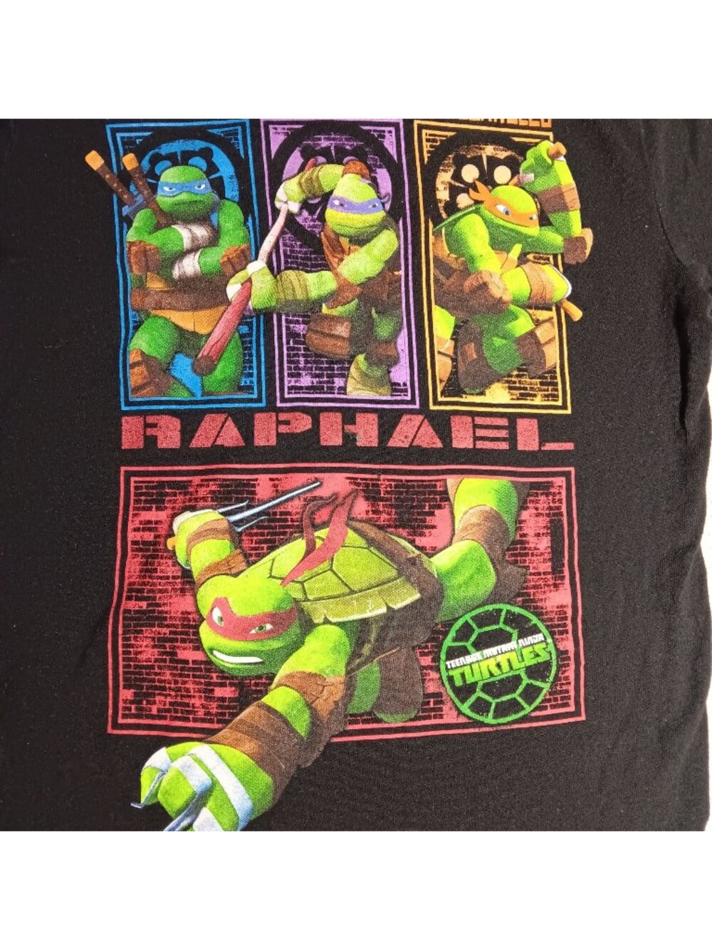 Boys T-Shirt 8 2014 Nickelodeon Teenage Mutant Ninja Turtles Raphael